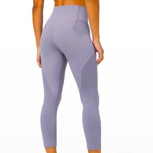 Lululemon All the Right Places Crop 23" Peri Purple size 4